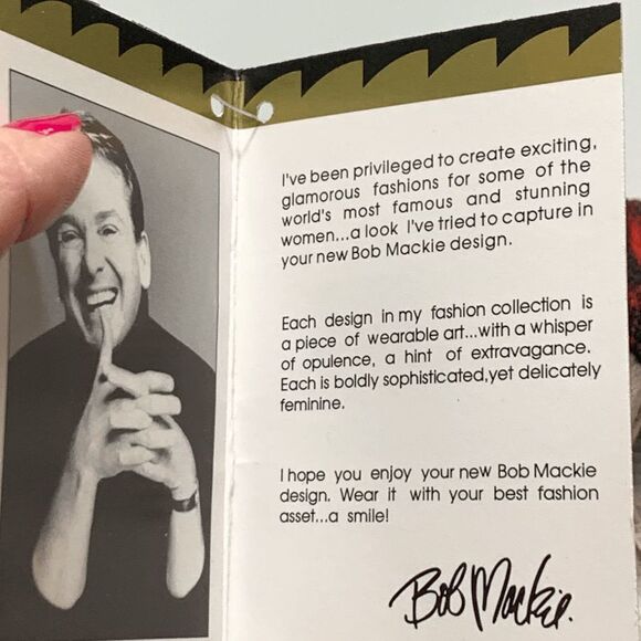 Bob Mackie Wearable Art Pull On Pant Size Medium Petite - Picture 3 of 7